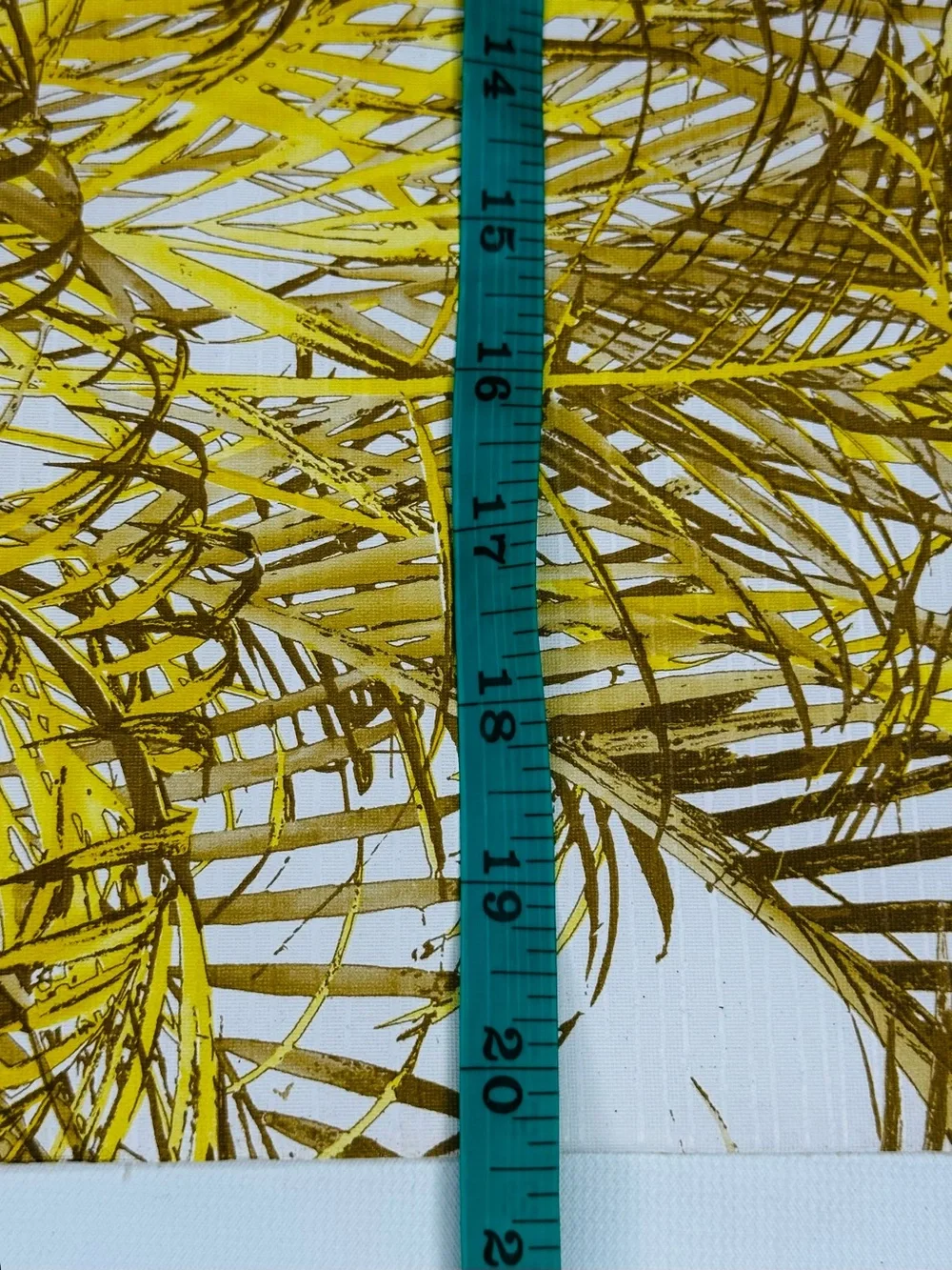 Vintage Tiki Retro Jungle Palm Frond Wallpaper Roll MCM 1970s Tropical NOS